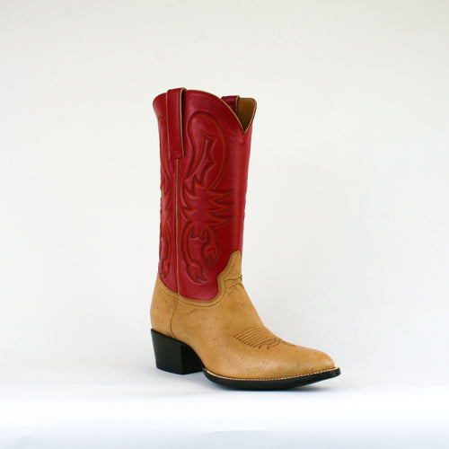 Baja mens boot front angle view on white background
