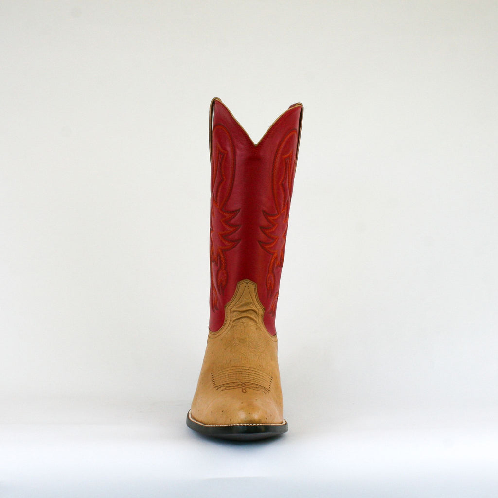 Baja mens boot front view on white background