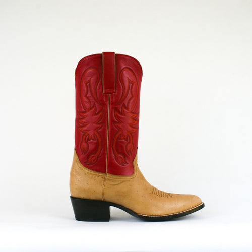 Baja mens boot side view on white background