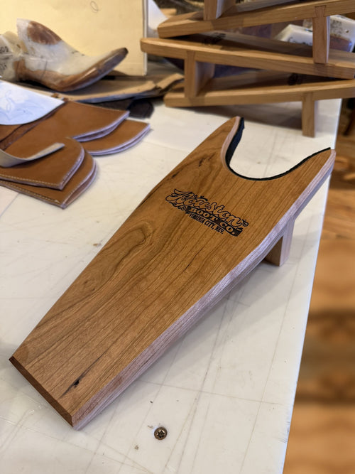 Houston Boot Co. cherry wood bootjack